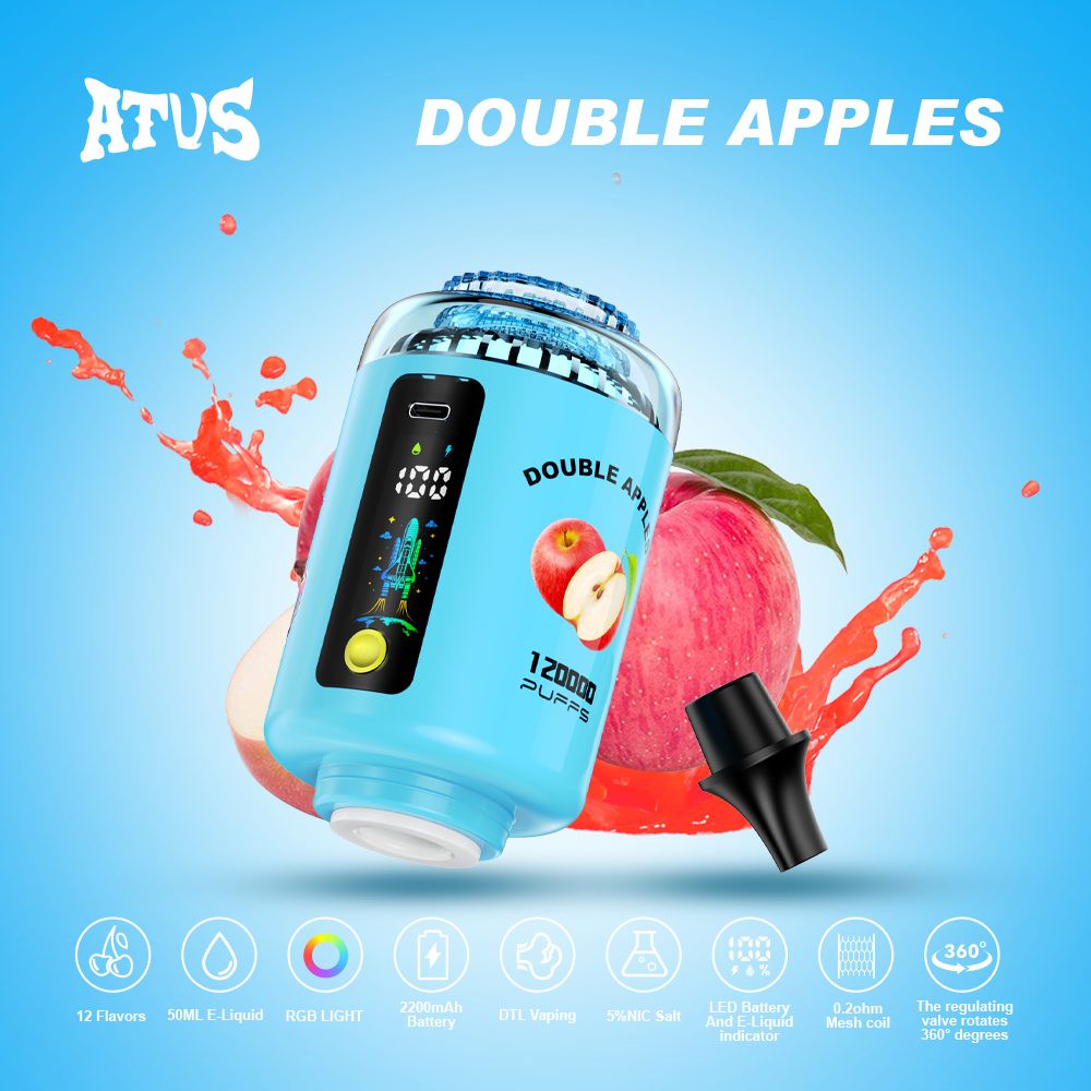 ATVS 120000 Puffs Hookah Head Disposable Vape Wholesale