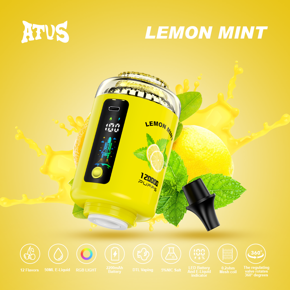 ATVS 120000 Puffs Hookah Head Disposable Vape Wholesale