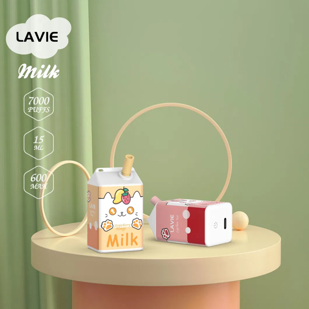 LAVIE Milk 7000 Puffs Disposable Vape Wholesale