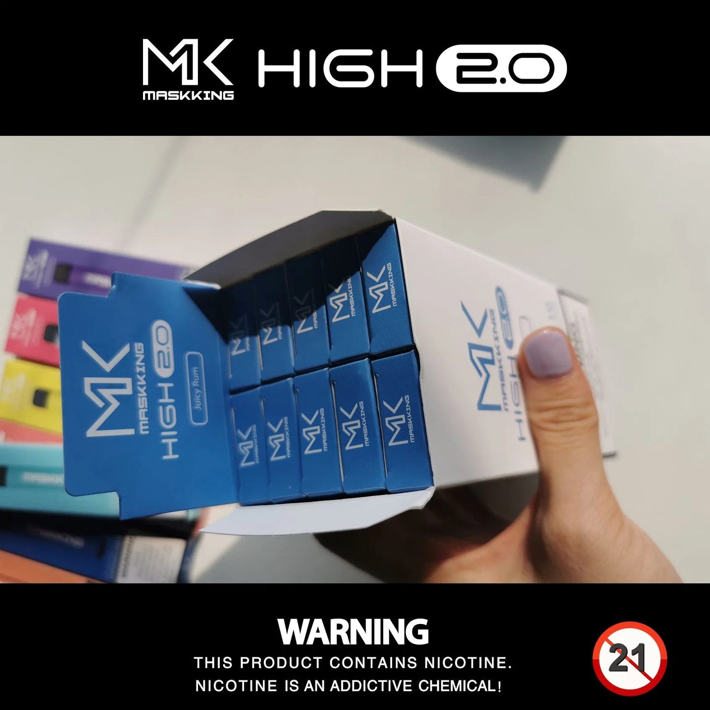 Maskking HIGH2.0 400 Puffs Disposable Vape Wholesale