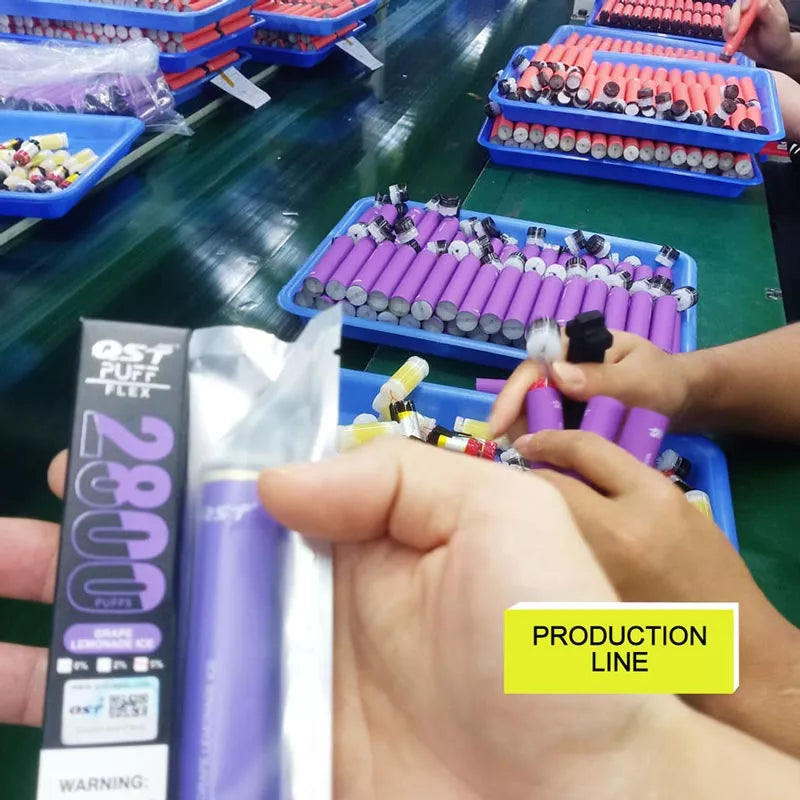 QST Puff Flex 2800 Vape Pirce Original Manufacturer Free Shipping Italy Spain