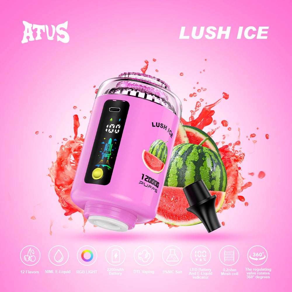 ATVS 120000 Puffs Hookah Head Disposable Vape Wholesale