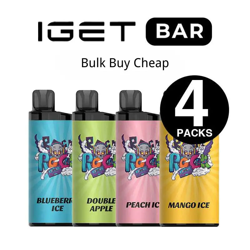 Iget Bar 3500 Puffs Disposable Vape – The Ultimate Portable Vaping Experience for Flavor Enthusiasts