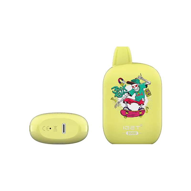 IGET B5000 Disposable Vape - 5000 Puffs, 10ml, 40mg Nicotine, Rechargeable