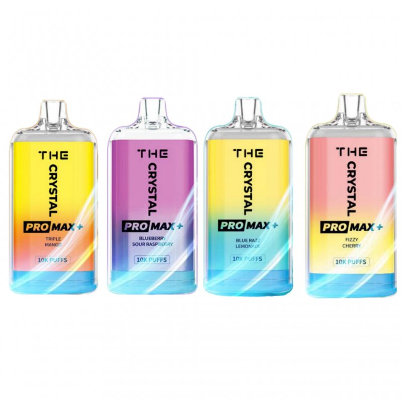 WGA Crystal Pro Max Plus 10000Puffs Disposable Vape Wholesale 850mAh Battery 13 Flavors