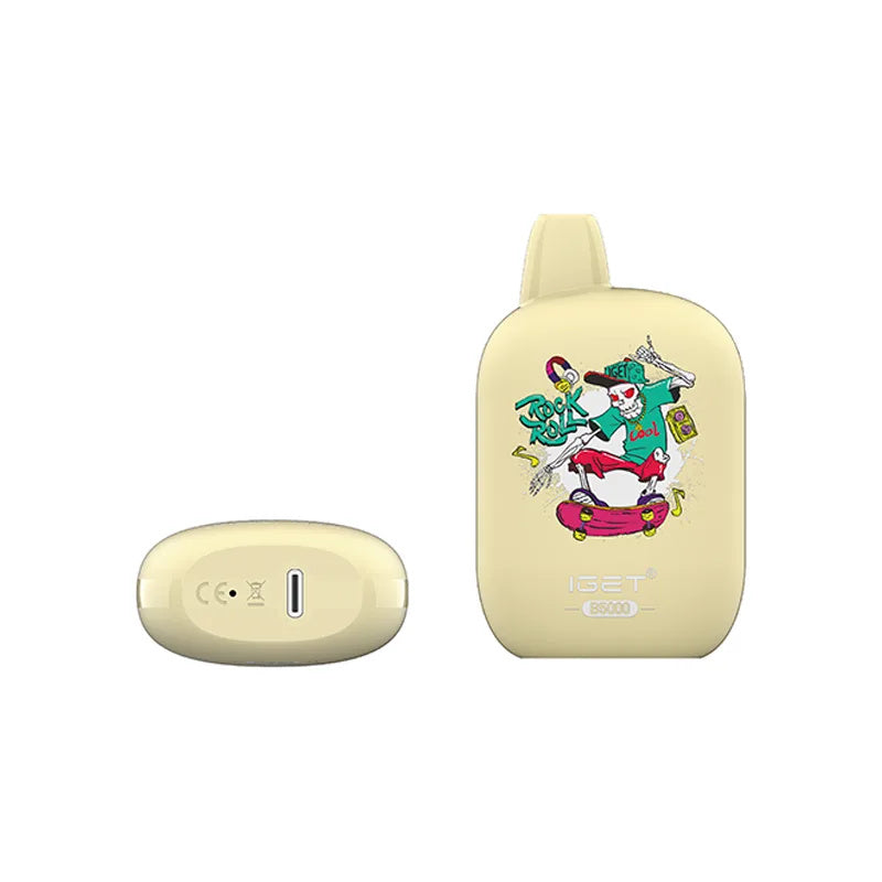 IGET B5000 Puffs Disposable Vape – 10ml E-Liquid, Rechargeable, 40MG/50MG Nicotine