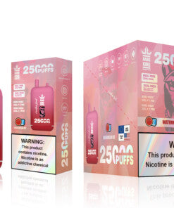 Bang King 25000 Puffs - 46mL Dual Tank (0% to 5% Nicotine) 650mAh Battery 12 Flavors