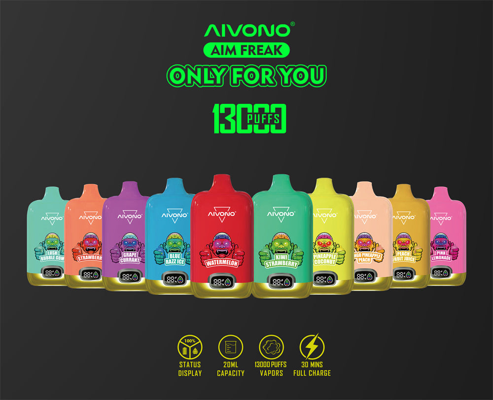 AIVONO AIM FREAK 13000Puffs Disposable Vape Wholesale