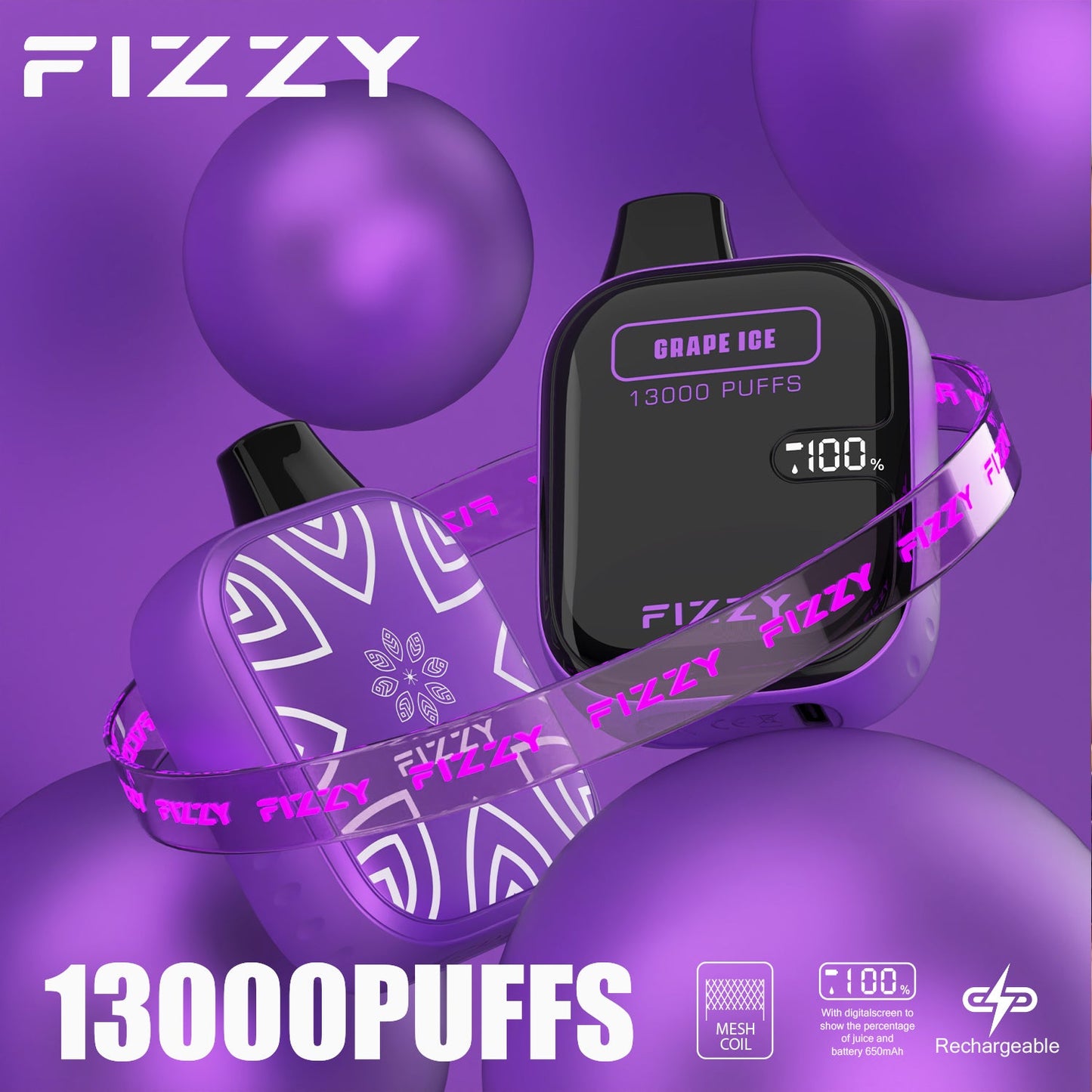 FIZZY BOOM 13000 Puffs Disposable Vape Wholesale