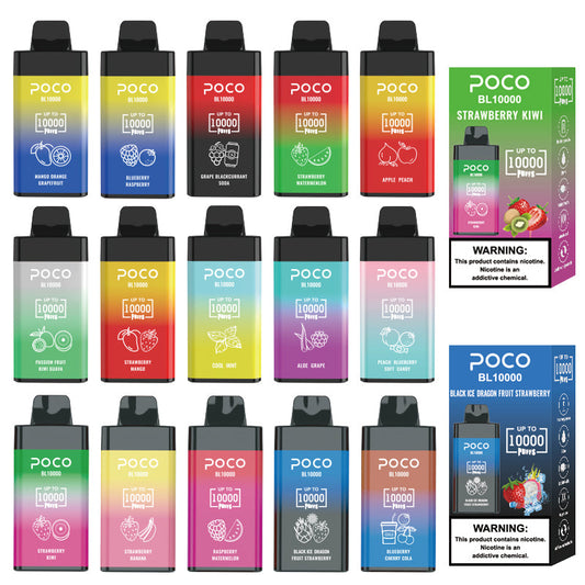 EU Warehouse POCO BL 10000 Puffs Disposable Vape Wholesale