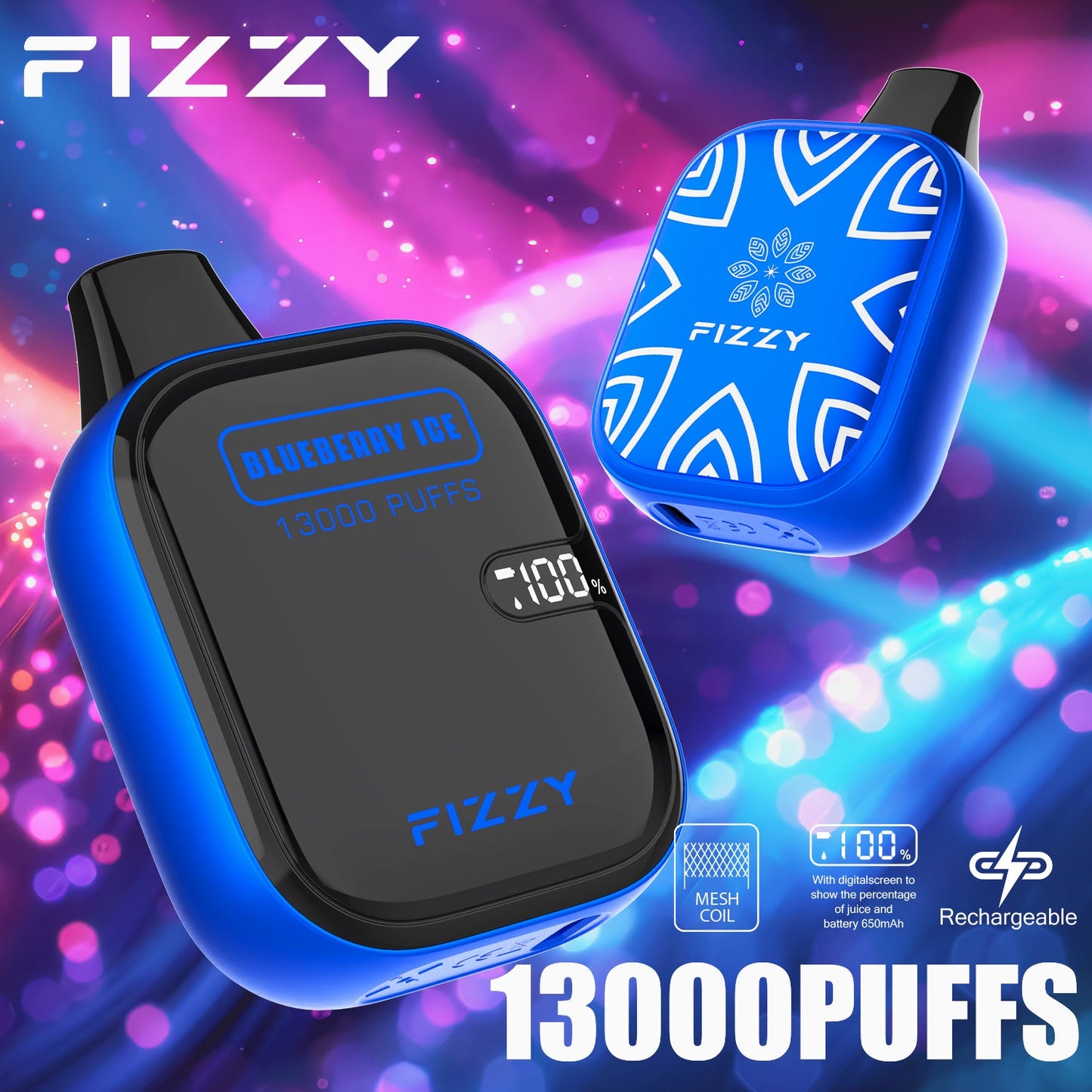 FIZZY BOOM 13000 Puffs Disposable Vape Wholesale