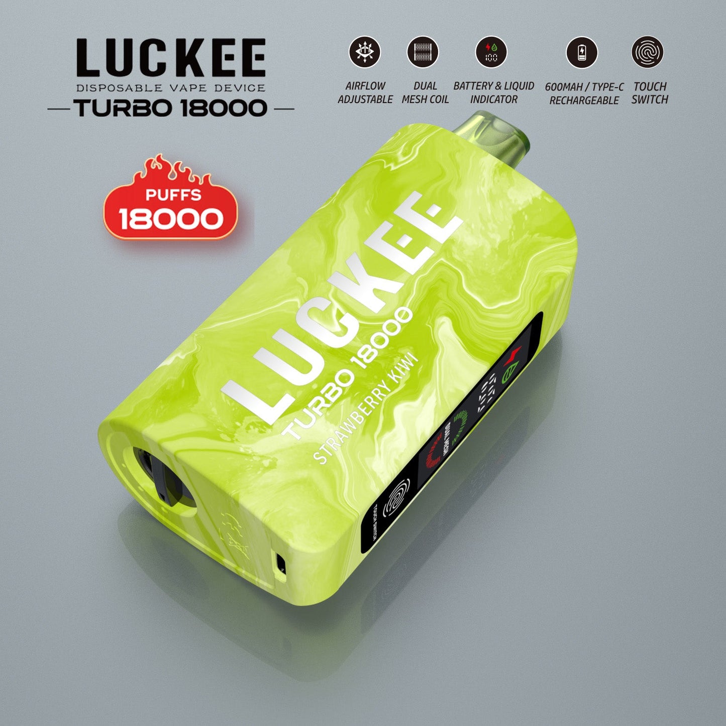 LUCKEE TURBO 18000 Puffs Disposable Vape Wholesale