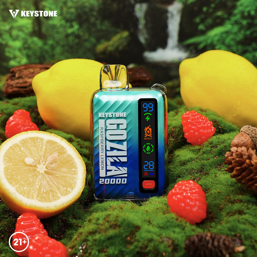 KEYSTONE Gozila 20000 Puffs Disposable Vape Wholesale-900mAh battery, 20ml E-liquid, Multiple Nicotine 15 Flavors