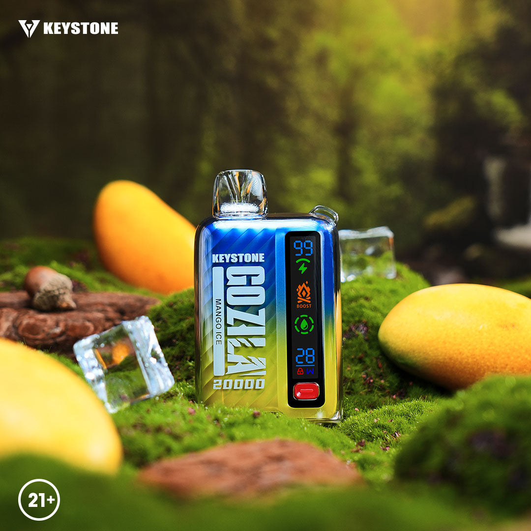 KEYSTONE Gozila 20000 Puffs Disposable Vape Wholesale-900mAh battery, 20ml E-liquid, Multiple Nicotine 15 Flavors