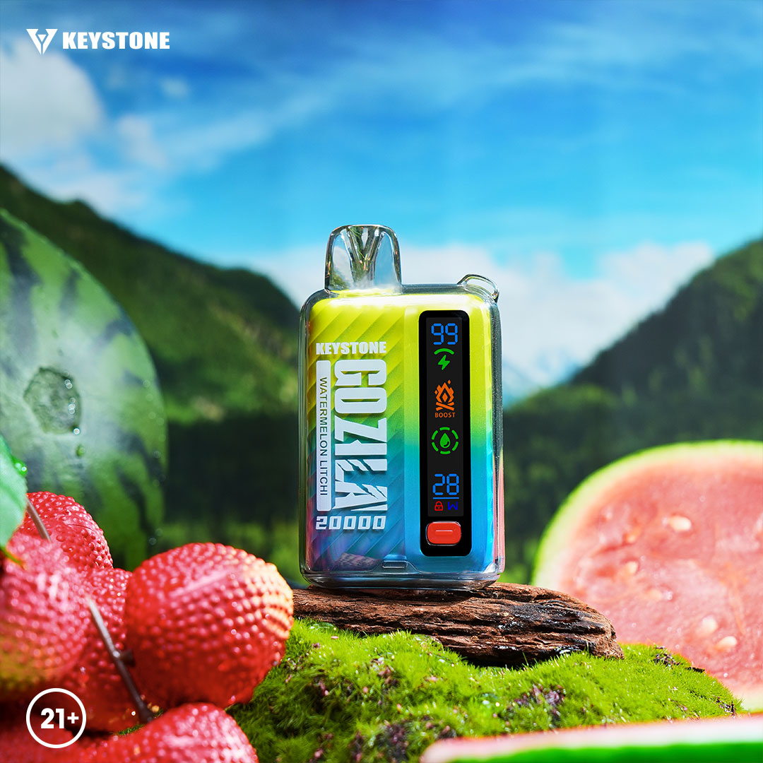 KEYSTONE Gozila 20000 Puffs Disposable Vape Wholesale-900mAh battery, 20ml E-liquid, Multiple Nicotine 15 Flavors