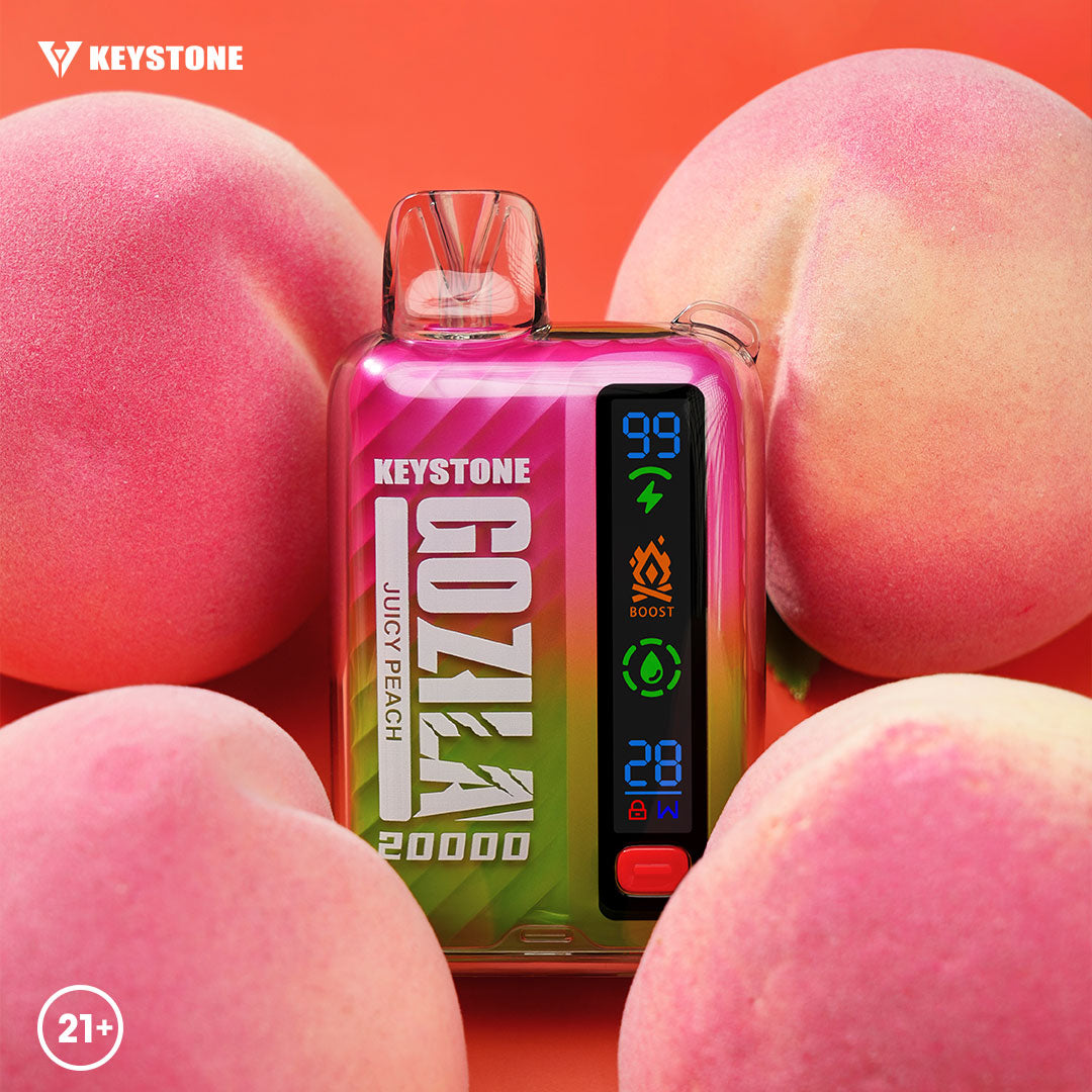 KEYSTONE Gozila 20000 Puffs Disposable Vape Wholesale-900mAh battery, 20ml E-liquid, Multiple Nicotine 15 Flavors