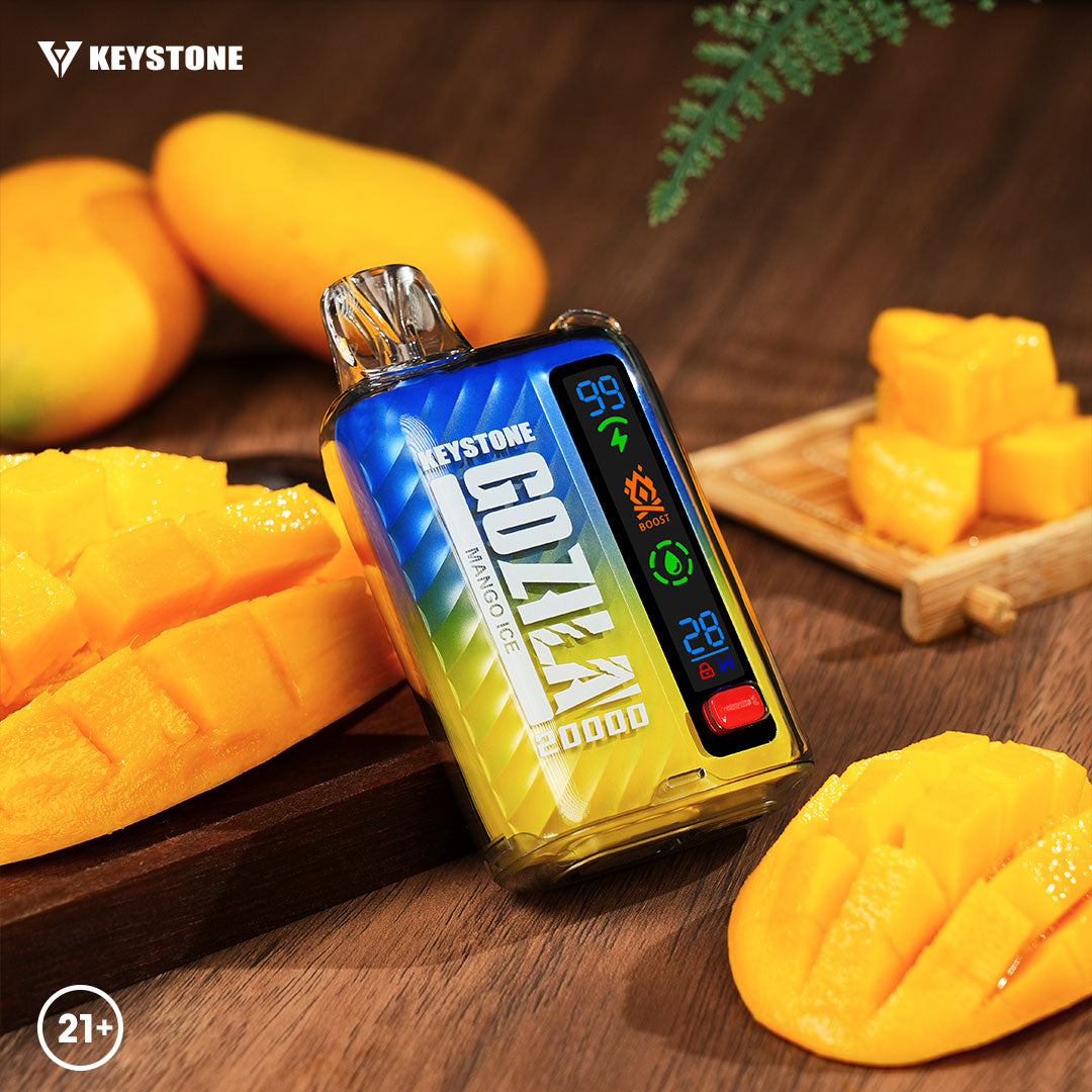 KEYSTONE Gozila 20000 Puffs Disposable Vape Wholesale-900mAh battery, 20ml E-liquid, Multiple Nicotine 15 Flavors