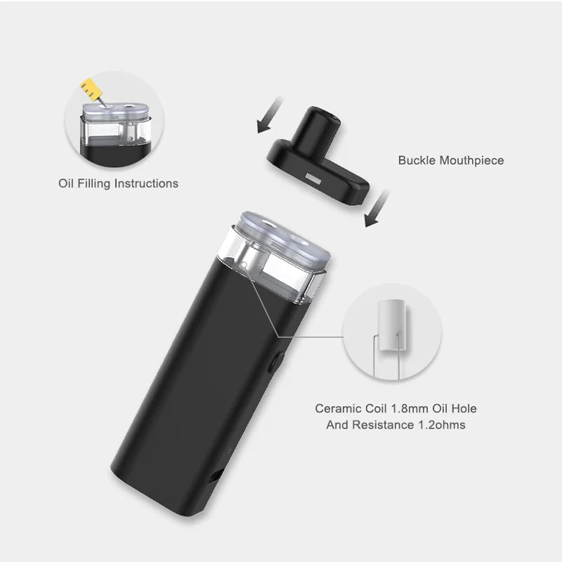 2ml 3ml Hemp CBD Vape 400mAh
