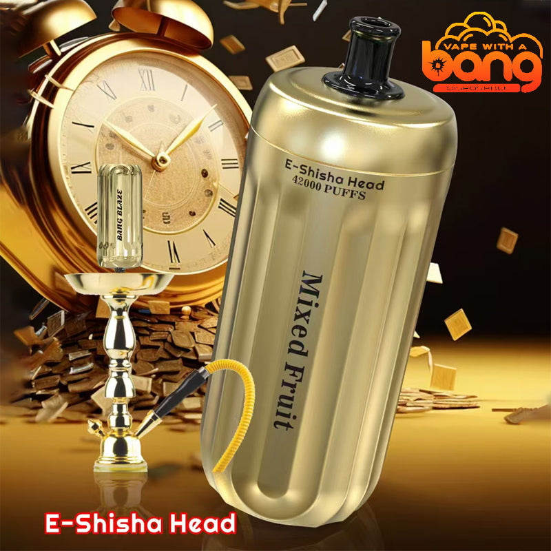BANG E-Shisha Head 42000 Puffs Disposable Vape Wholesale-1000mAh battery, 30ml E-liquid, Multiple Nicotine 12 Flavors