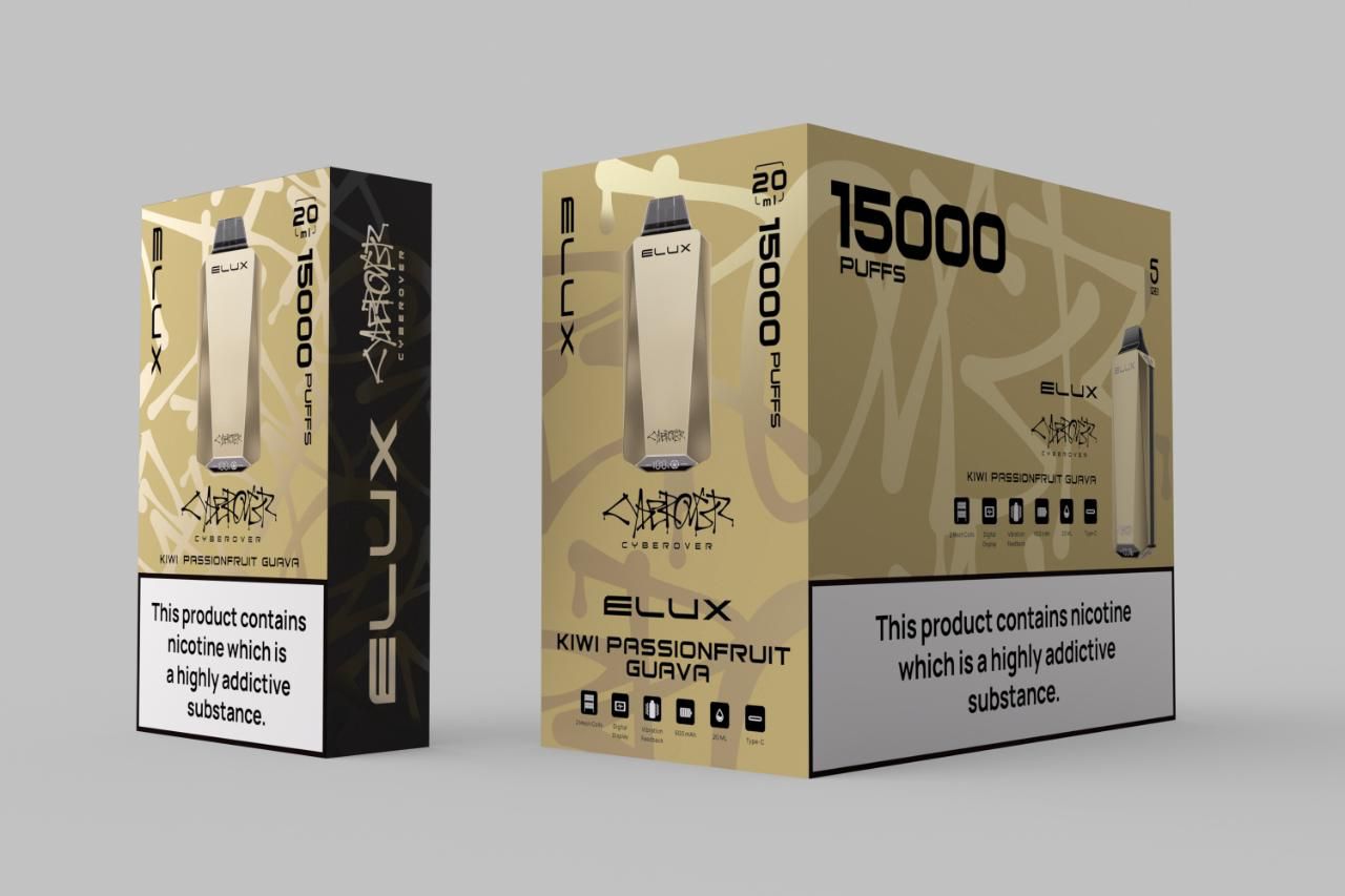 Elux Cyberover 15000 Puffs Disposable Vape (Box of 10)