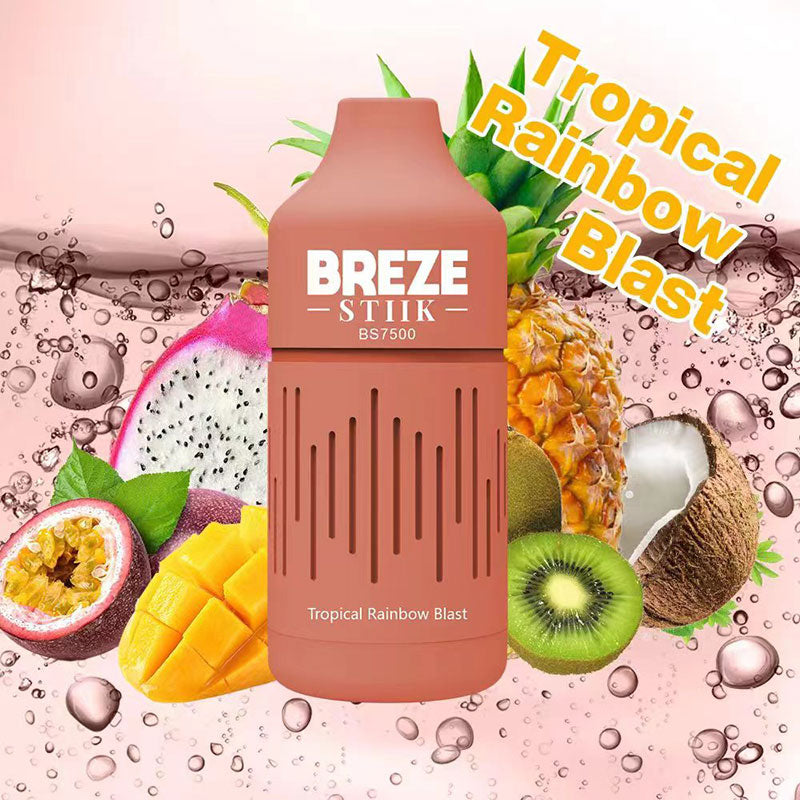 BREZE STIIK BS7500 Disposable Vape 7500 Puffs(20mg, 50mg)