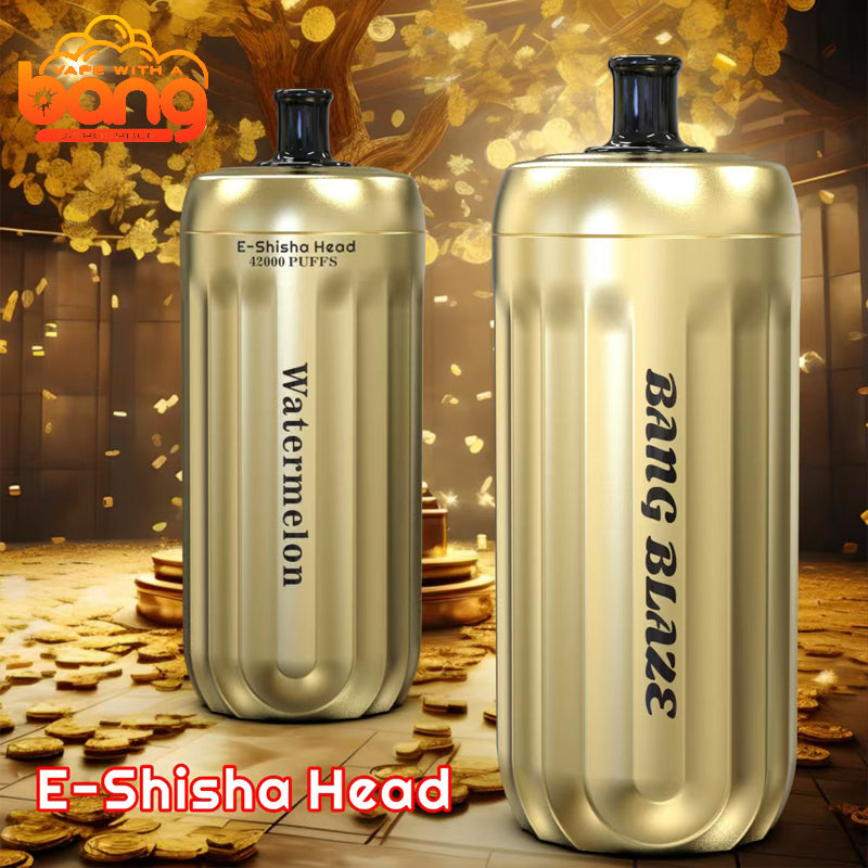 BANG E-Shisha Head 42000 Puffs Disposable Vape Wholesale-1000mAh battery, 30ml E-liquid, Multiple Nicotine 12 Flavors