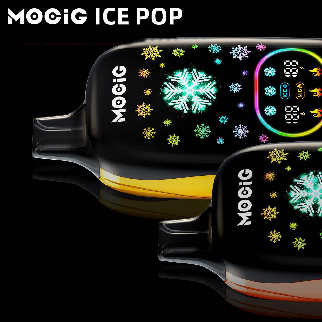 MOCIG ICE POP 50000 Puffs Disposable Vape Wholesale-13ml E-liquid,Multiple Nicotine 15 Flavors