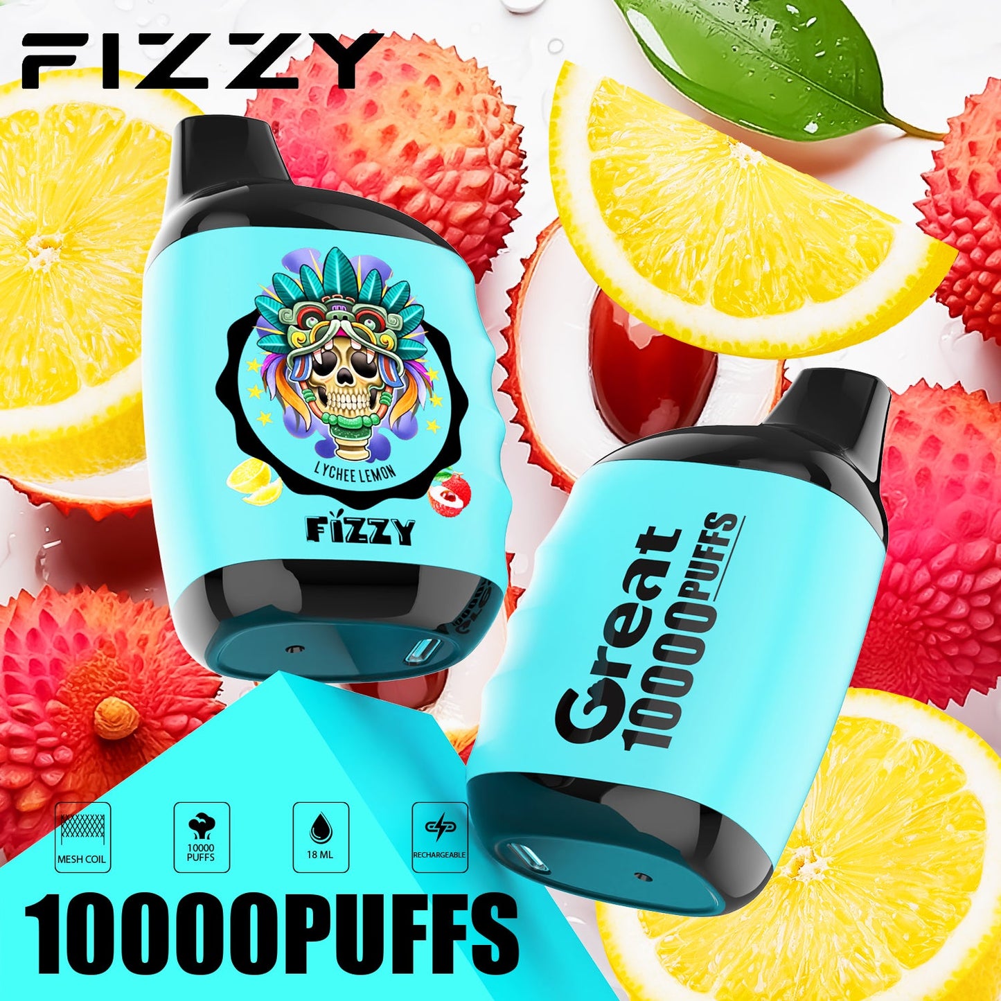 FIZZY GREAT 10000 Puffs Disposable Vape Wholesale