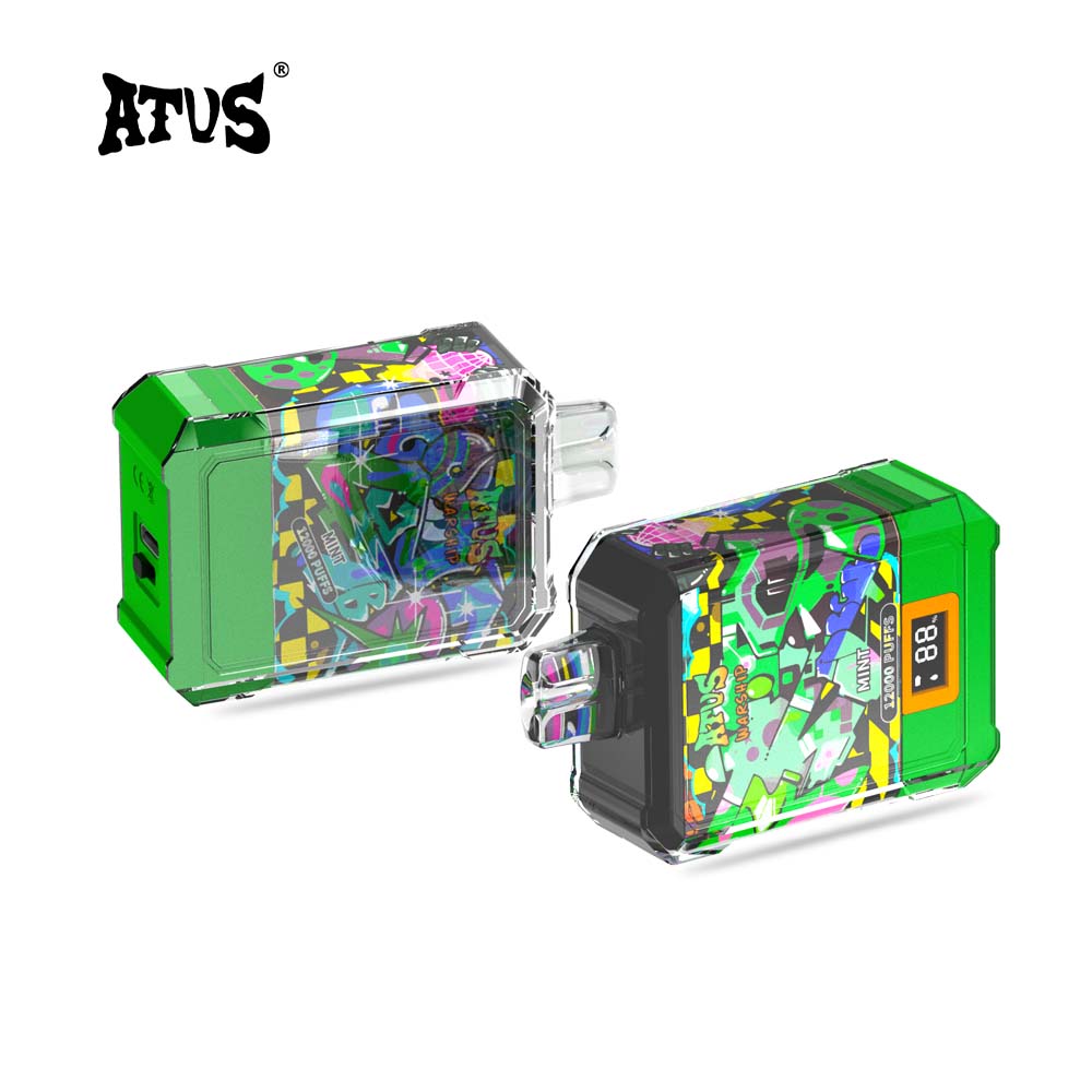 ATVS Warship 12000 Puffs Disposable Vape Wholesale-650mAh battery, 20ml E-liquid, Multiple Nicotine 16 Flavors