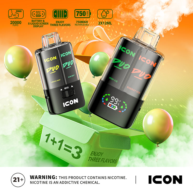 PRIMA ICON DUO 20000 Puffs Disposable Vape Wholesale