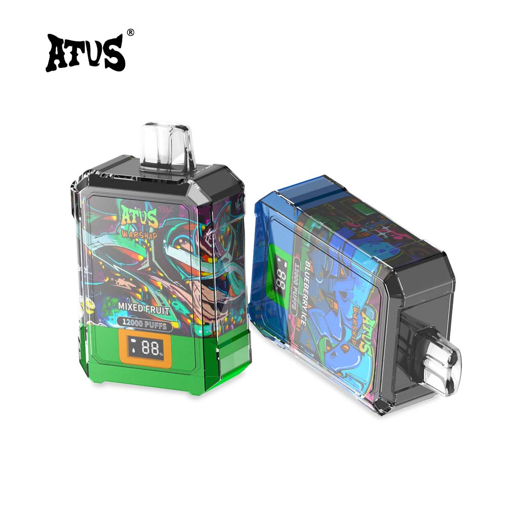 ATVS Warship 12000 Puffs Disposable Vape Wholesale-650mAh battery, 20ml E-liquid, Multiple Nicotine 16 Flavors