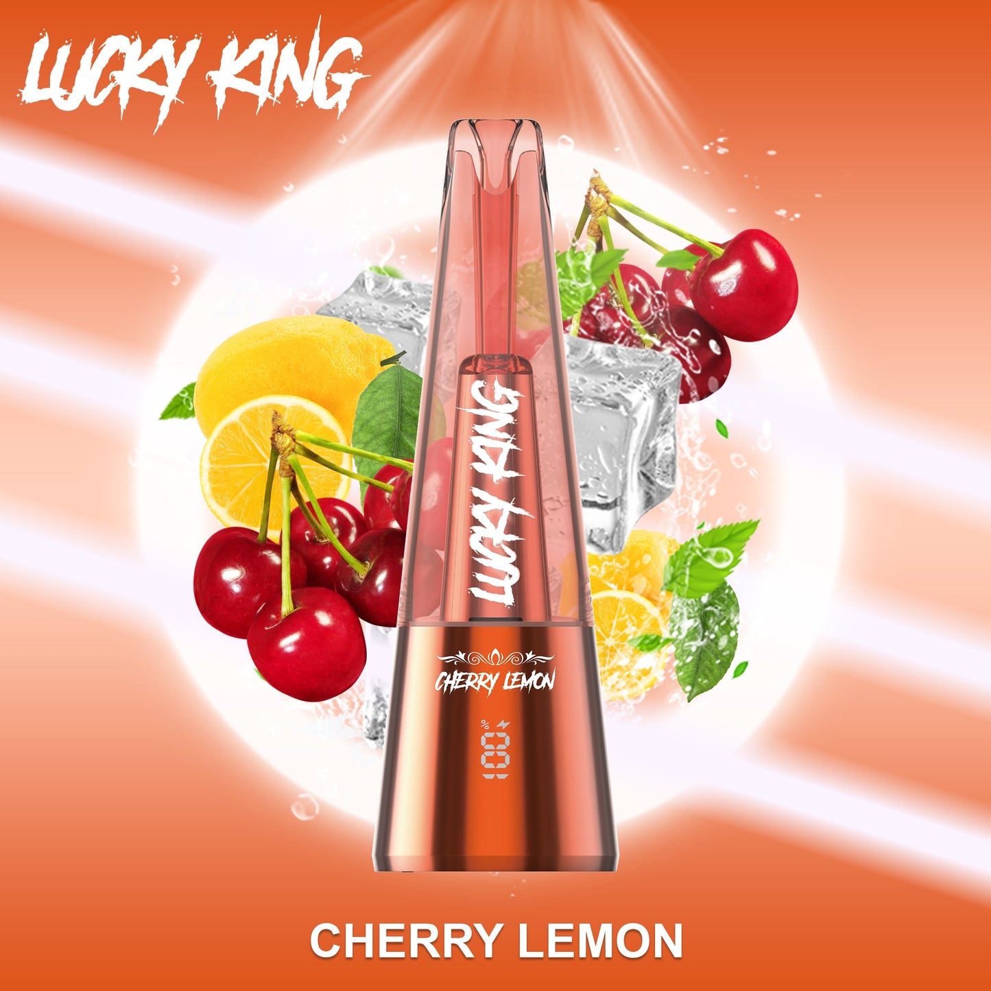 Lucky King 15000 Puffs Disposable Vape Wholesale-550mAh battery, 20ml E-liquid,Multiple Nicotine 10 Flavors