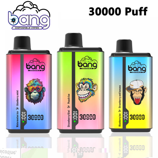 Bang Original 36000 Puffs Double Flavors Disposable Vape-550mAh Battery, 36ml E-liquid, Multiple Nicotine 12 Flavors