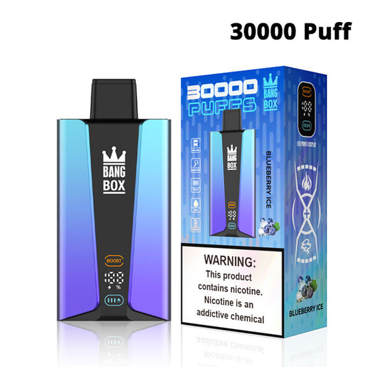 Original Bang Box Vape 30000 Puffs 12 Flavors 2% 5% Wholesale Price-850mAh Battery, 35ml E-liquid, Multiple Nicotine 12 Flavors