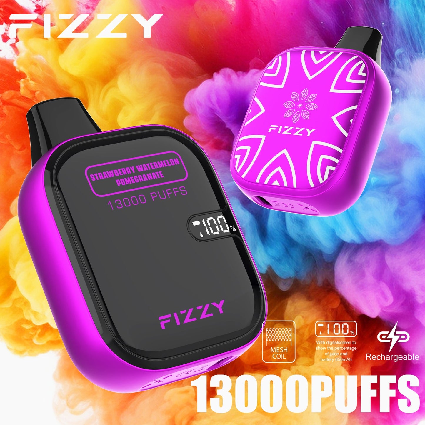 FIZZY BOOM 13000 Puffs Disposable Vape Wholesale