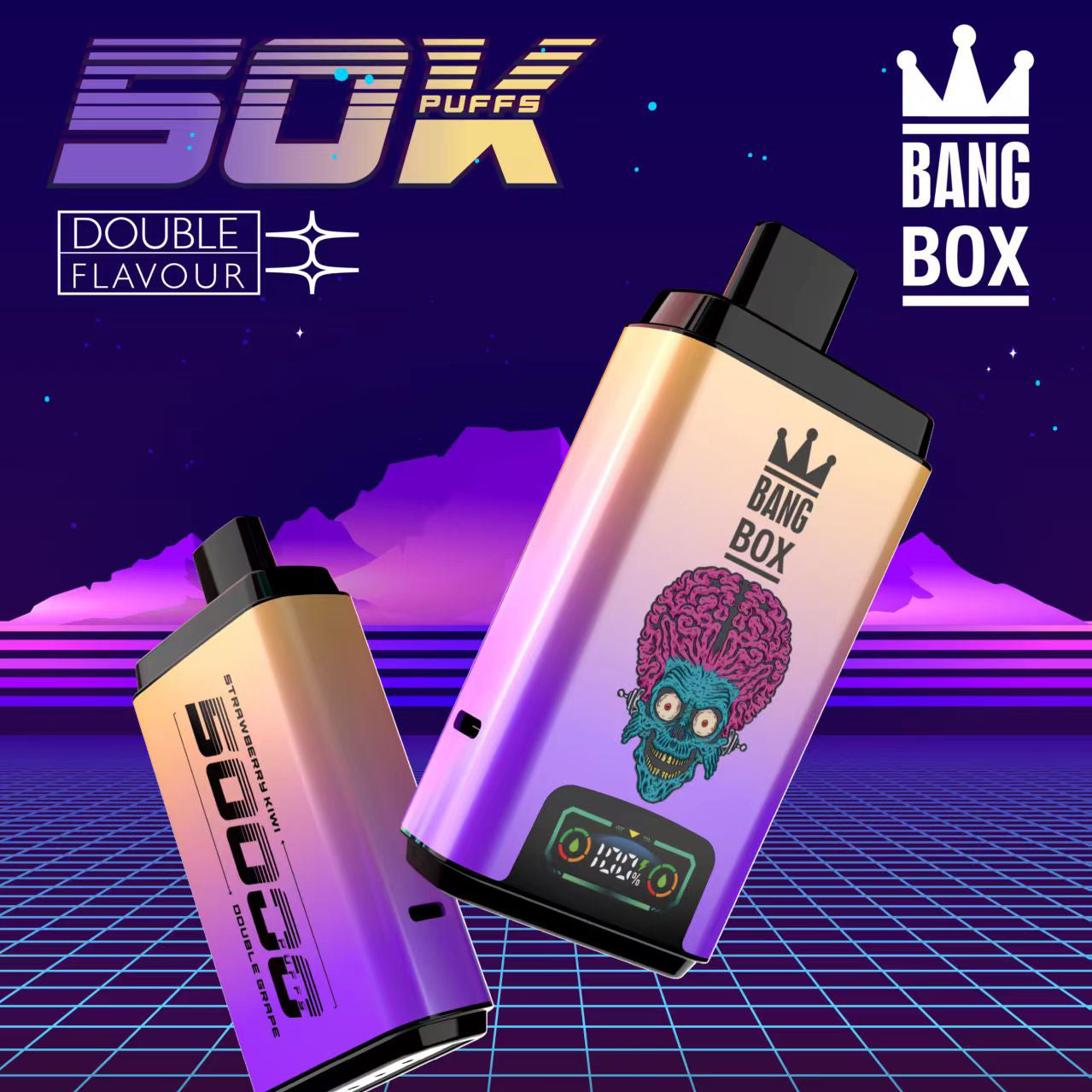 BANGBOX 50000 Puffs Disposable Vape Wholesale-850mAh Battery, 45ml E-liquid, Multiple Nicotine 12 Flavors