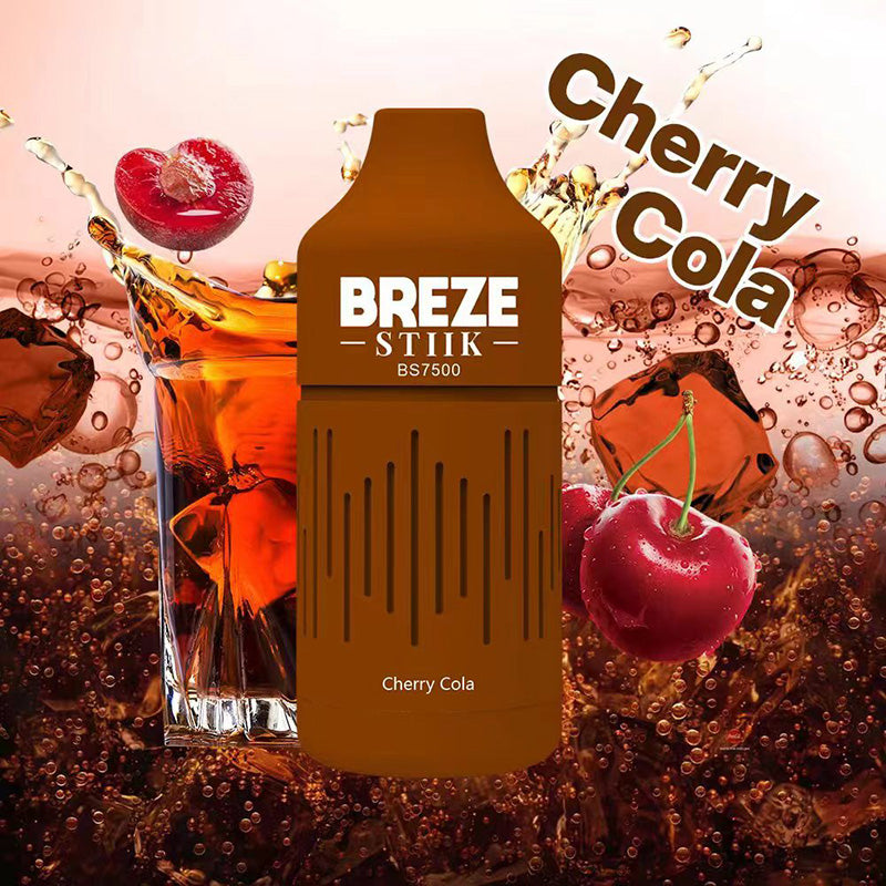 BREZE STIIK BS7500 Disposable Vape 7500 Puffs(20mg, 50mg)