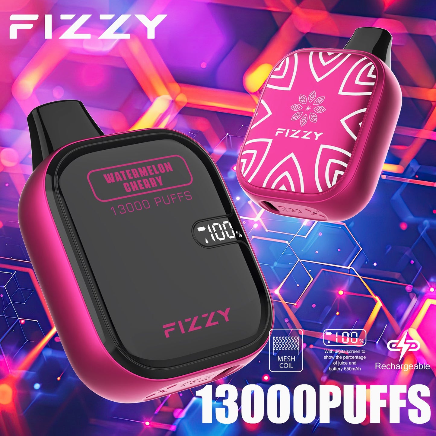 FIZZY BOOM 13000 Puffs Disposable Vape Wholesale