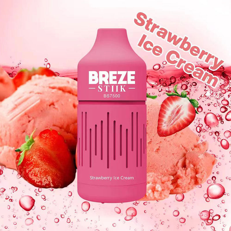 BREZE STIIK BS7500 Disposable Vape 7500 Puffs(20mg, 50mg)