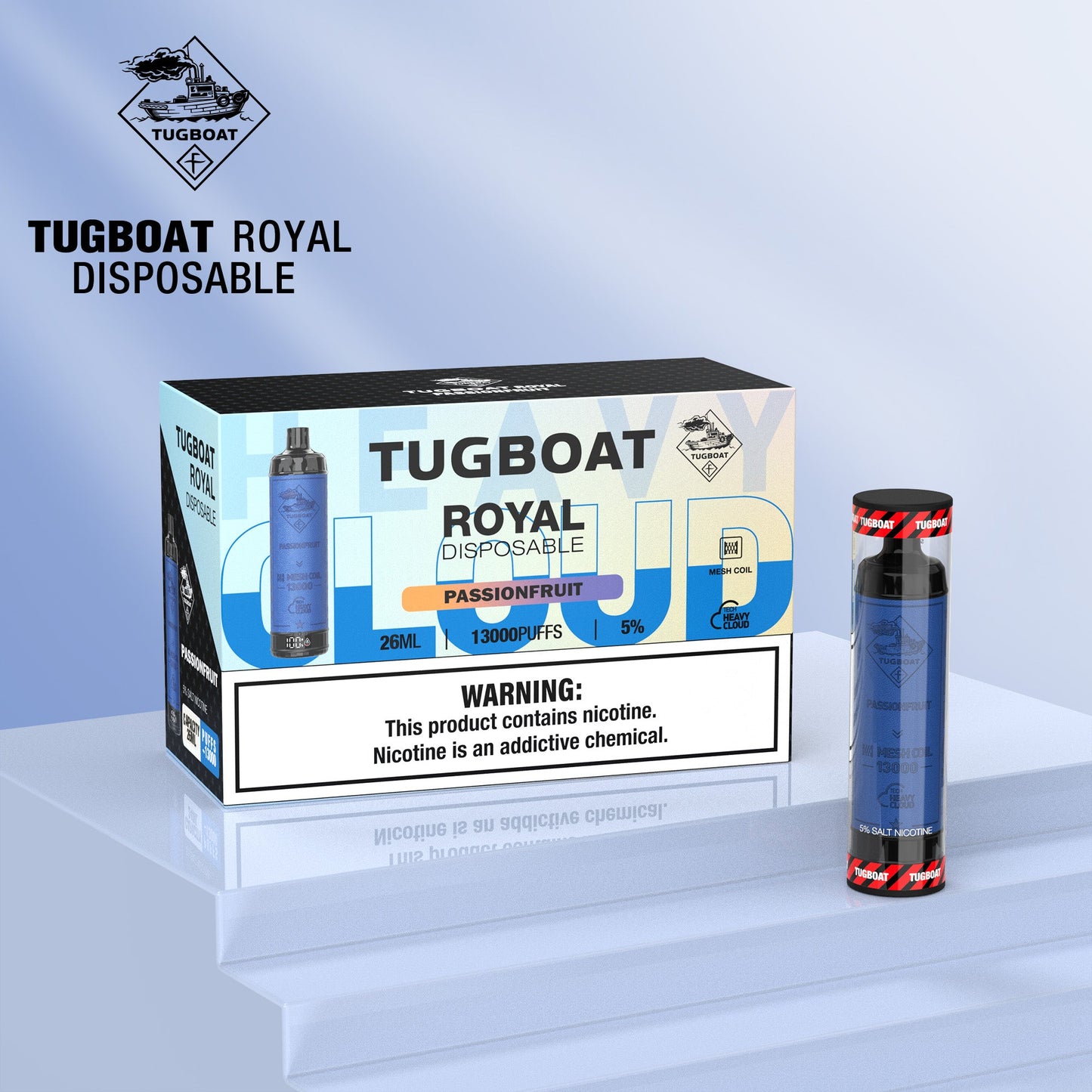 TUGBOAT Royal 13000 Puffs Disposable Vape Wholesale