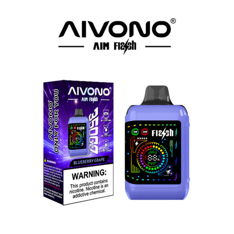 AIVON0 Aim Boom 25000 Puffs Disposable Vape Disposable 25K 650mAh Vapes Pen E Cigarette Prefilled 28ml Nicotine contain 10 Flavors