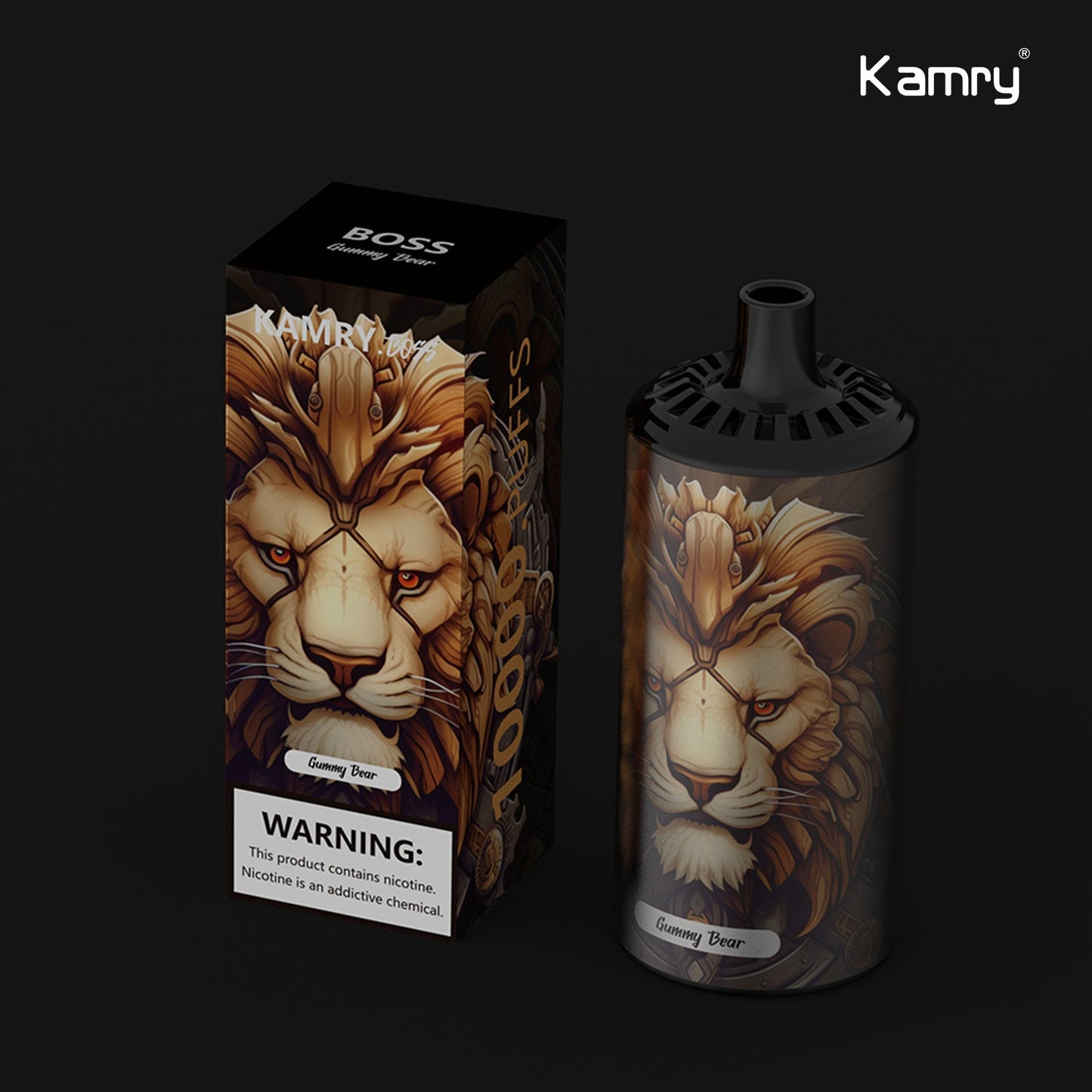 Kamry Boss 10000 Puffs Disposable Vape Wholesale-600mAh, 20ml E-liquid, Multiple Nicotine 10 Flavors