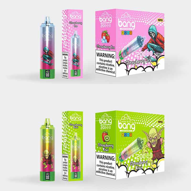 Bang 20k Puff Disposable Electronic Cigarette Bang Blaze 20000 Puffs With Smart Screen Display-1000mAh Battery, 26ml E-liquid, Multiple Nicotine 12 Flavors