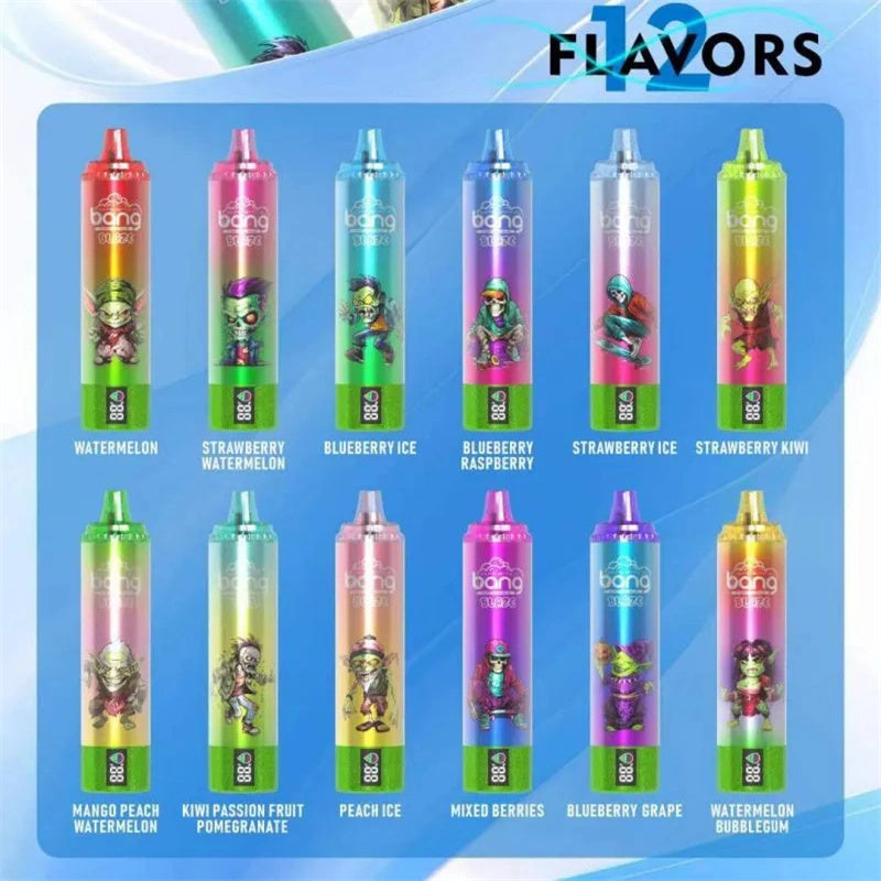 Bang 20000 Puff Canada Bar E Cigarette Atvs 15000/18000 Coming10000 Thunder 20000 Crystal 20000 Explorer Shisha Explorer Disposable Vape Wholesale