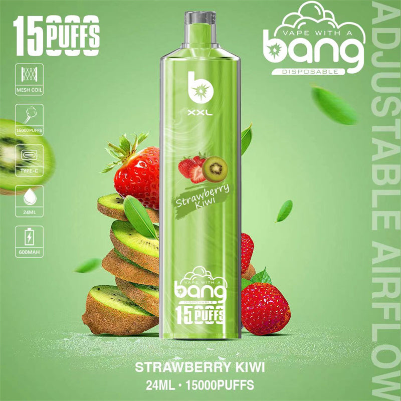 Bang 15000 Puffs Vape 15K Disposable Vape Pen E Cigarette Prefilled 15ml 600mAh Disposable Vape 20 Flavors