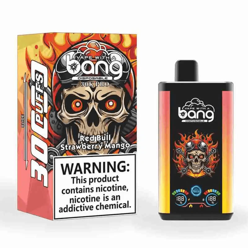 Bang 30000 Pro Dual Flavors Disposable Vape-550mAh Battery, 36ml E-liquid, Multiple Nicotine 16 Flavors