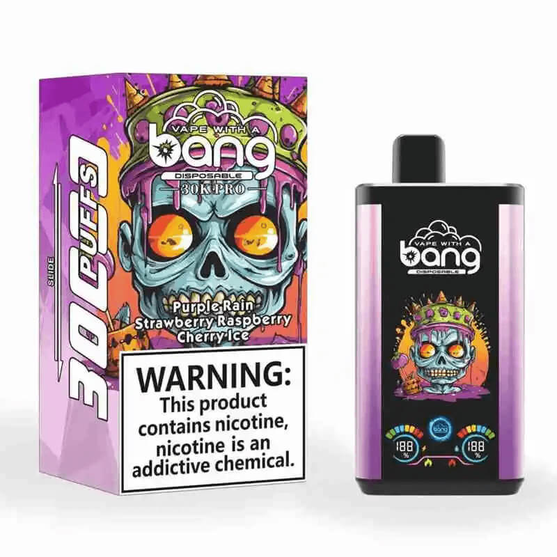 Bang 30000 Pro Dual Flavors Disposable Vape-550mAh Battery, 36ml E-liquid, Multiple Nicotine 16 Flavors