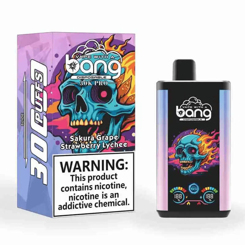 Bang 30000 Pro Dual Flavors Disposable Vape-550mAh Battery, 36ml E-liquid, Multiple Nicotine 16 Flavors