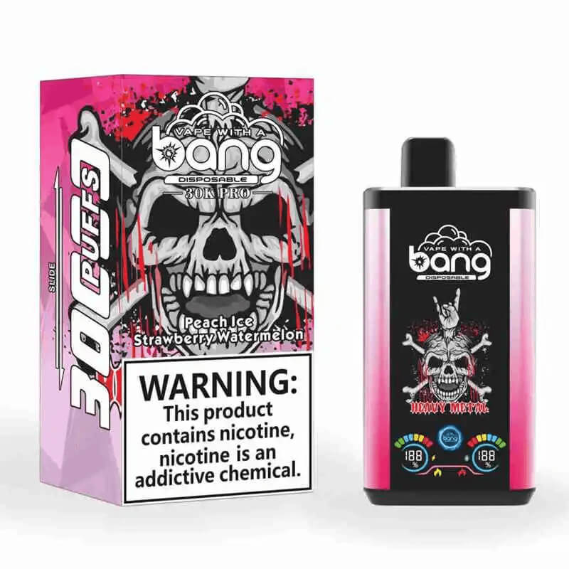 Bang 30000 Pro Dual Flavors Disposable Vape-550mAh Battery, 36ml E-liquid, Multiple Nicotine 16 Flavors