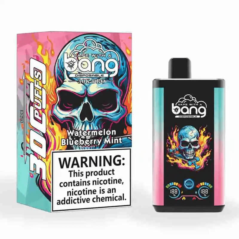 Bang 30000 Pro Dual Flavors Disposable Vape-550mAh Battery, 36ml E-liquid, Multiple Nicotine 16 Flavors